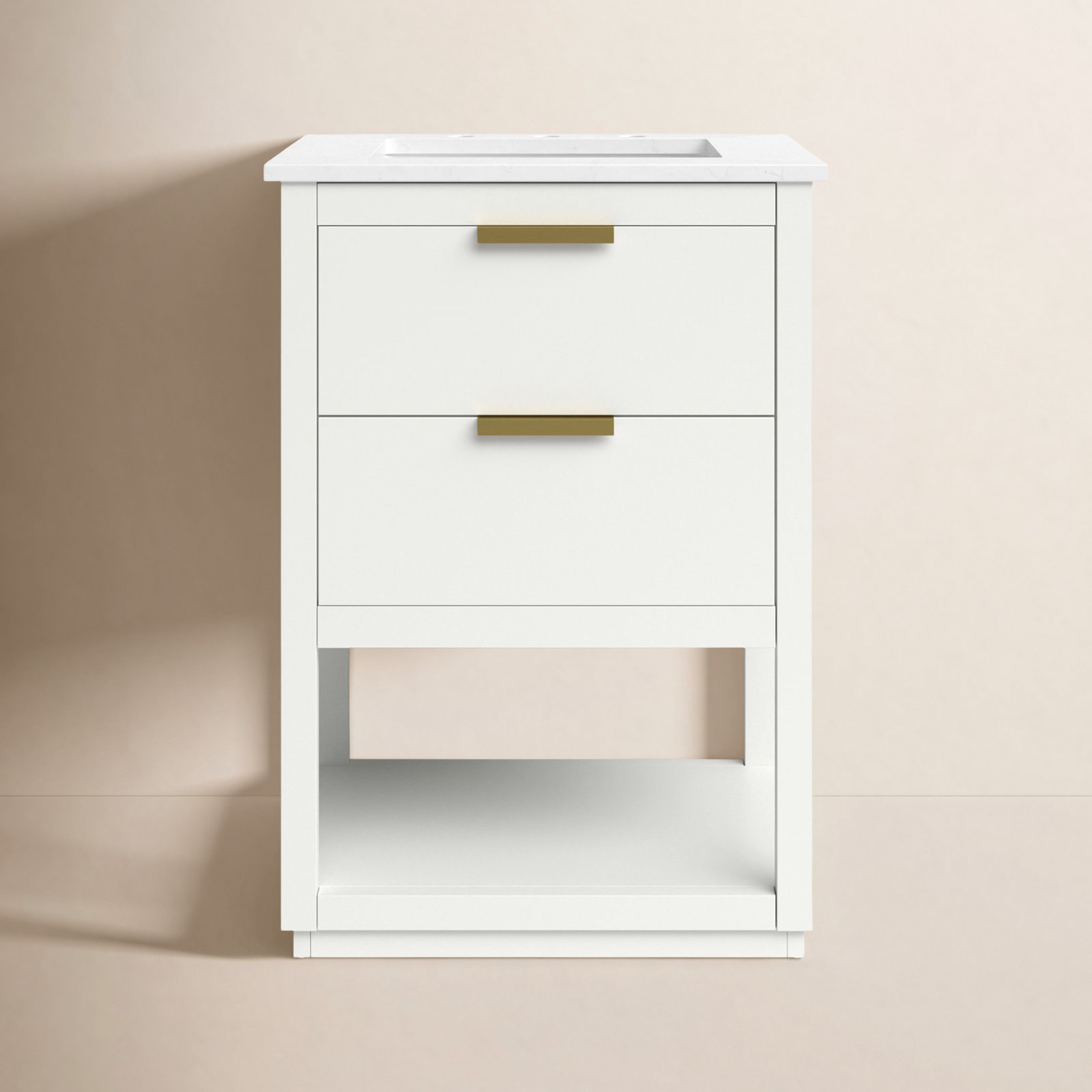 Felicity 24'' Single Bathroom Vanity, White
