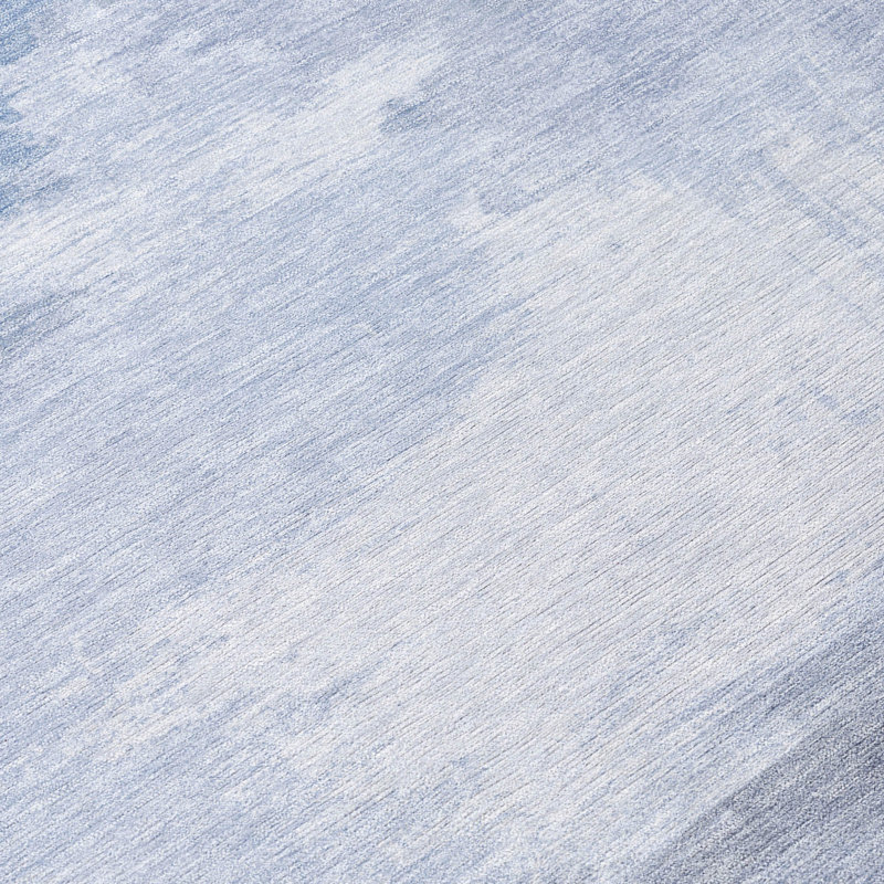 Tapis intérieur / extérieur bleu Aelora, 10 pi x 14 pi