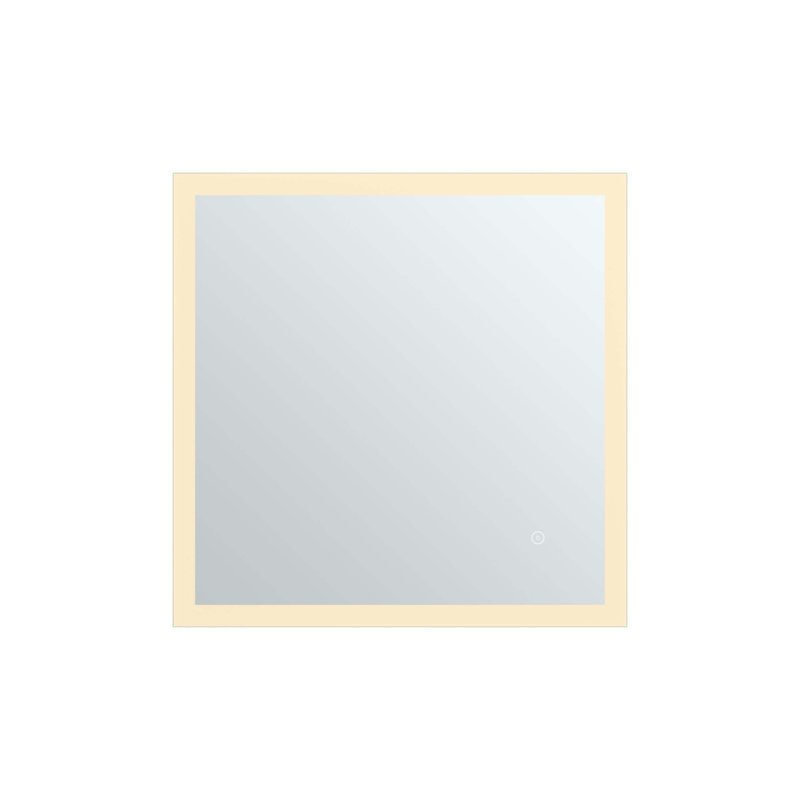 Miroir de salle de bain Washingtonville, 24" X 24"