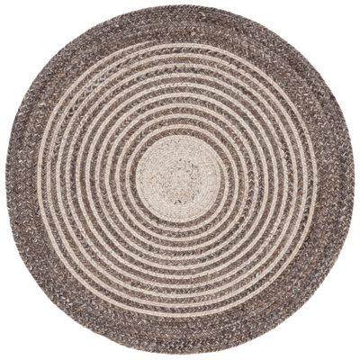 Braided 809 Hand Woven Pet Yarn Pile Geometric Rug