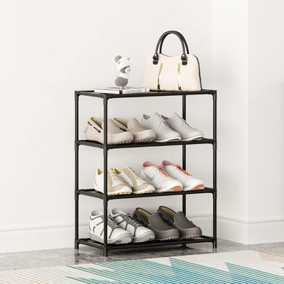 8 Pair Stackable Shoe Rack