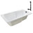 66'' x 34'' Acrylic Soaking Drop-In Bathtub, Drain Included-97544473
