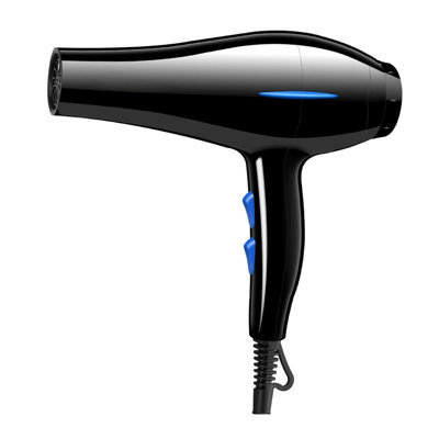 nylon H air dryer Hair Dryer Home Hair Salon High Power Blue Light Hot And Cold Wind Thermostat Hair Care Hair Dryer Household Appliances Size Power Hairdryer