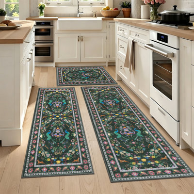 Machine Washable Non-Slip Kitchen Mat