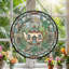 Panneau de vitrail en verre teinté Teapot House - 7,8 H-1739211554