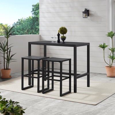 Ensemble repas extérieur en aluminium Armando