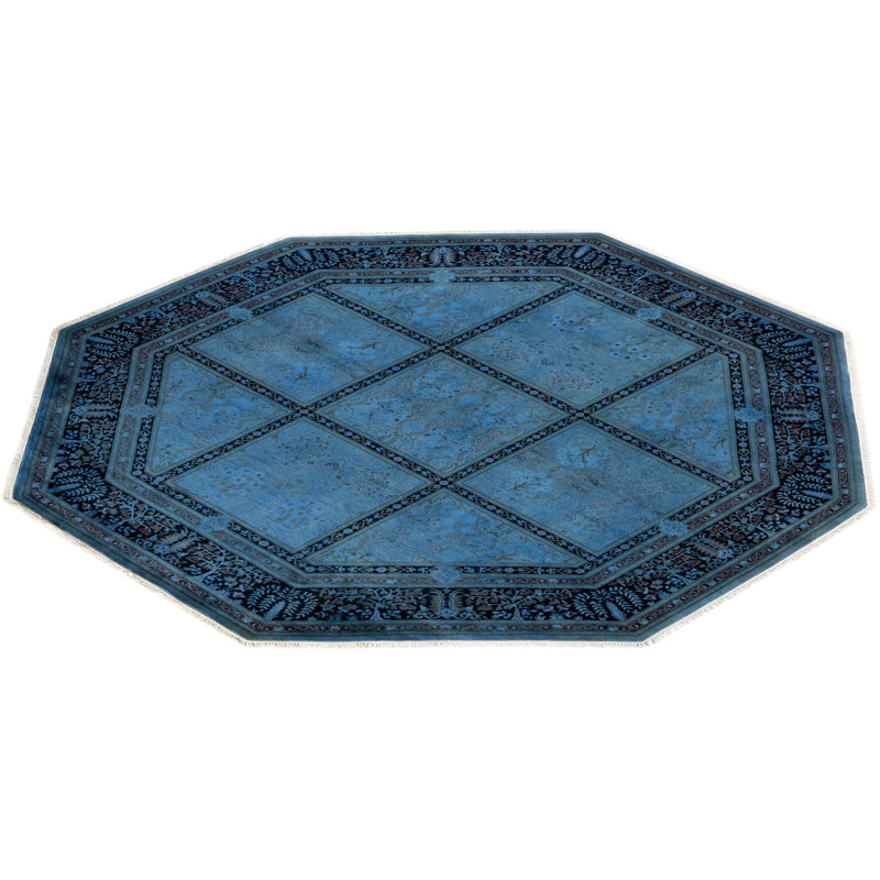 Cronius One-of-a-Kind 7' 1" X 7' 1" Hand Knotted Area Rug