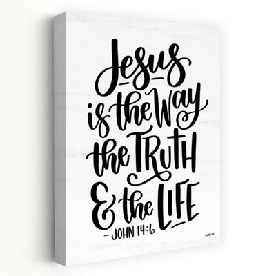 «Jesus Is The Way», art abstrait moderne