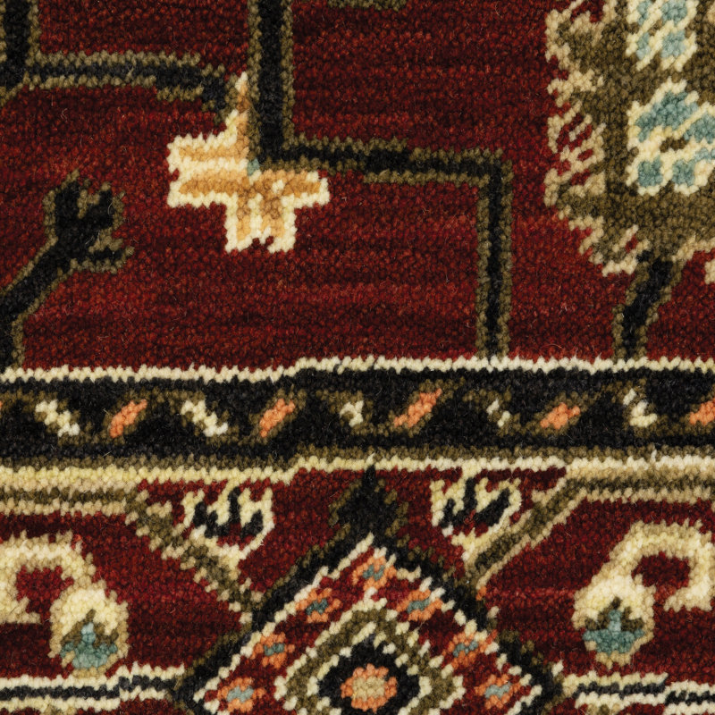 Oaklynn Performance Oriental Indoor Rug, Rectangle 6'7" x 9'6"