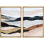 «Serene Mountain Landscape», 2 pièces sur toile-99016459-99016462