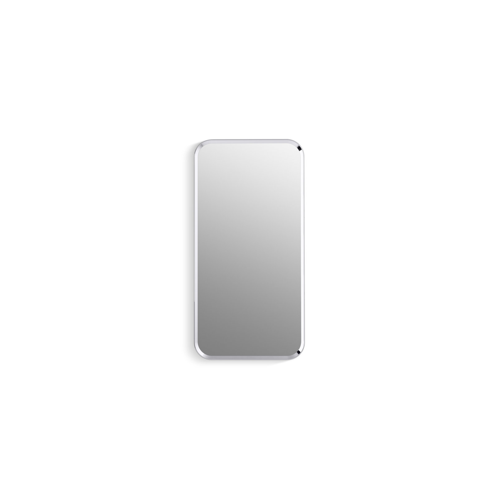 Verdera Surface Mount or Recessed Rectangular Framed Medicine Cabinet, 30" H x 15" W x 4.18" D, Polished Chrome