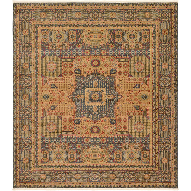 Palazzo Oriental Indoor Rug, Square 10'
