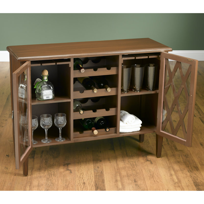 Armoire d’appoint 2 portes c Sylas, Cerisier moyen