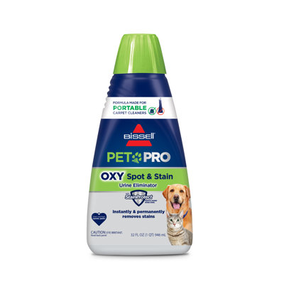 BISSELL Pet Pro Oxy Spot & Stain Urine Eliminator Formula - Portable Carpet Cleaners