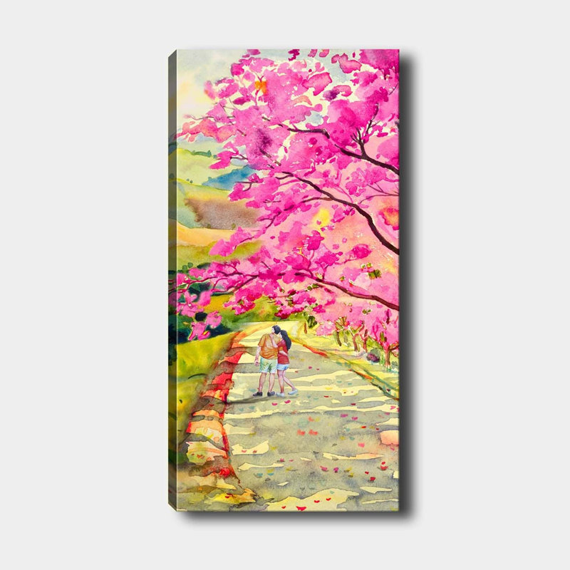 Peinture sur toile tendue