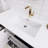 Spring Single Bathroom Vanity with Acrylic Top-2051993417