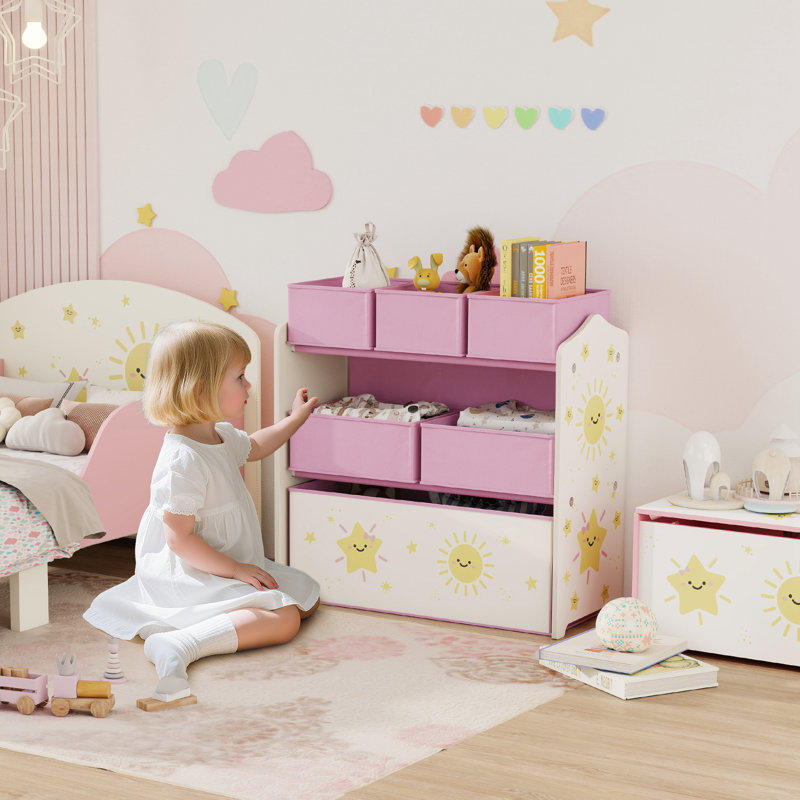 Zoomie Kids Toy Organiser with Bins