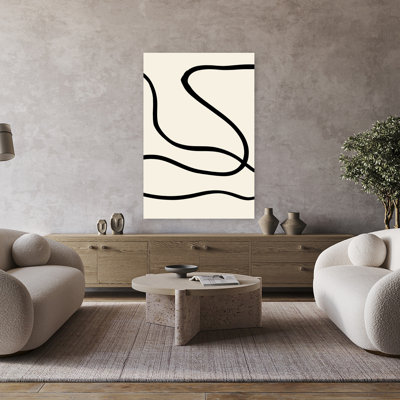 Art contemporain, art géométrique minimaliste abstrait