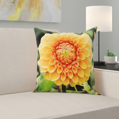 Dahlia Square Pillow Cover & Insert