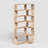 Caidy Shelves Bookcase-1995349091