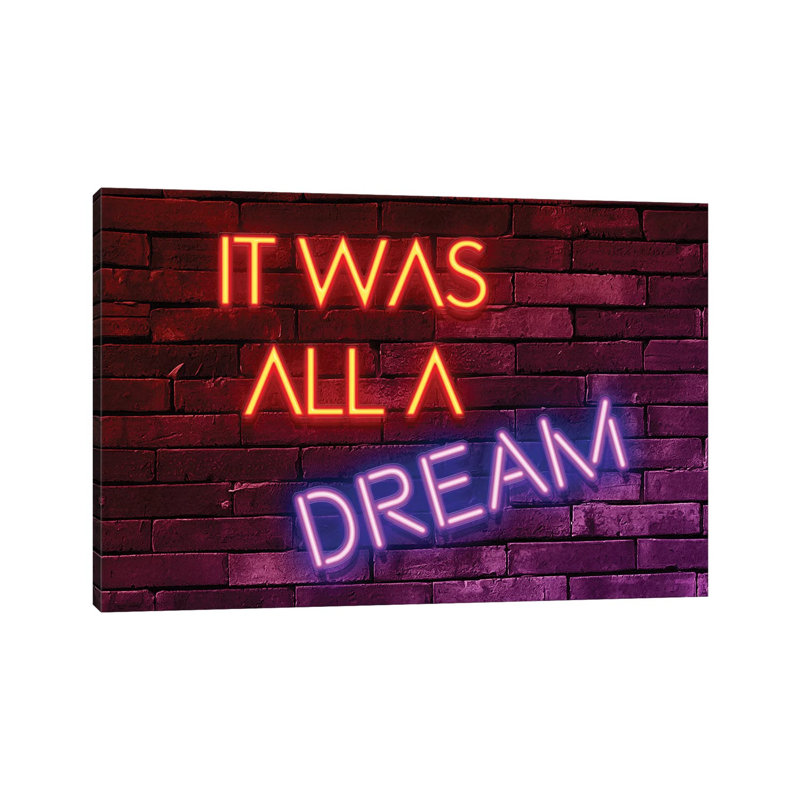 It Was All A Dream by Philippe Hugonnard - Wrapped Canvas Gallery-Wrapped Canvas Giclée, 20.32 cm H x 30.48 cm W