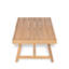 Table basse de patio en bois d'acacia