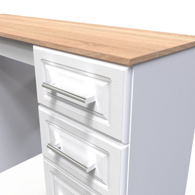 Fully Assembled St. George Dressing Table, White ash