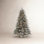 White Frosted 9' Pre-Lit Spruce Christmas Tree