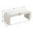 Modern and Lovely Sherpa Bench, Sleek Bench for End of Bed, Porch and Dining Room-1863765792