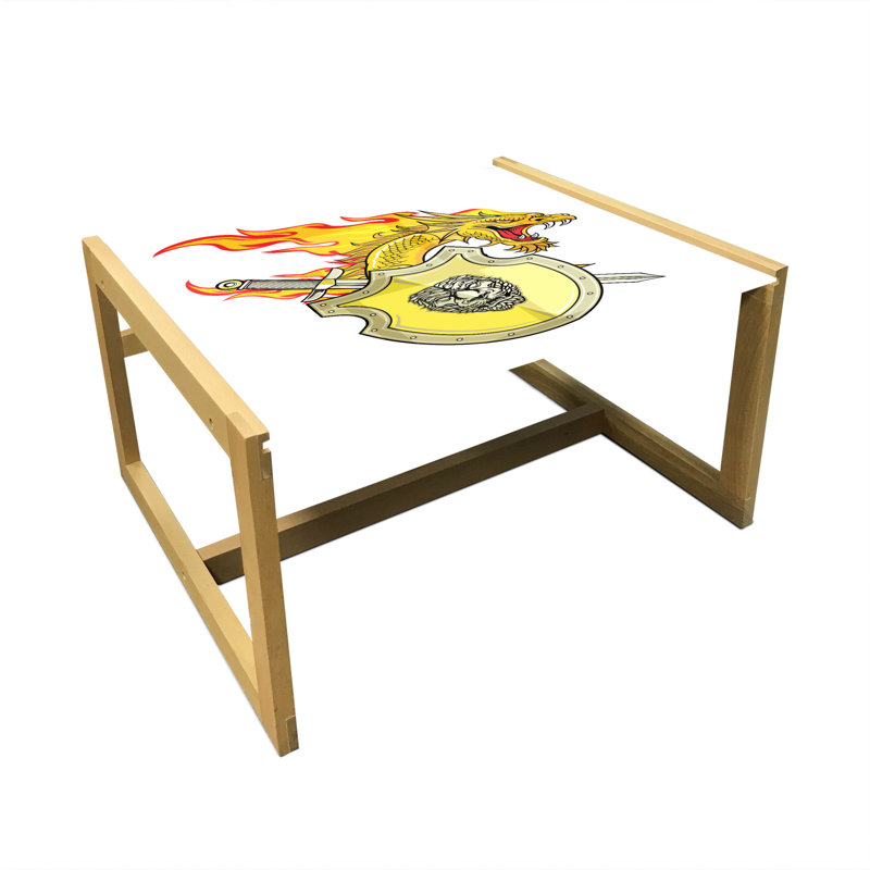 Jaecia Sled Coffee Table, 62cm H x 74cm W x 40cm D