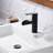 Single Hole Bathroom Faucet with Drain Assembly-86634268