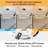 Modern Dimmable Ring Led Chandelier-185464340