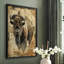 ANIMALS Series CDXCII - Reproduction encadrée de qualité supérieure - Prêt à être accroché - Aucun clou requis-394350297-394350301