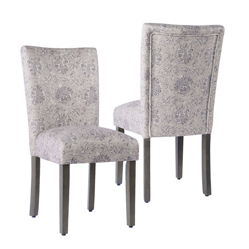 Bungalow Rose Neena Upholstered Parsons Chair & Reviews | Wayfair