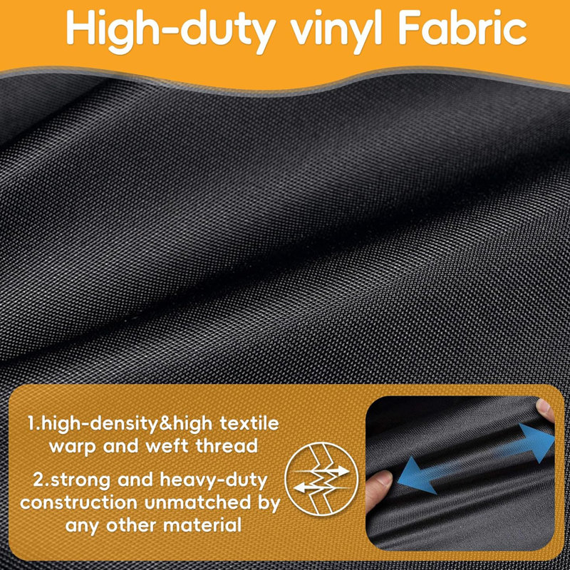 Heavy Duty Waterproof Offset Smoker Grill Cover