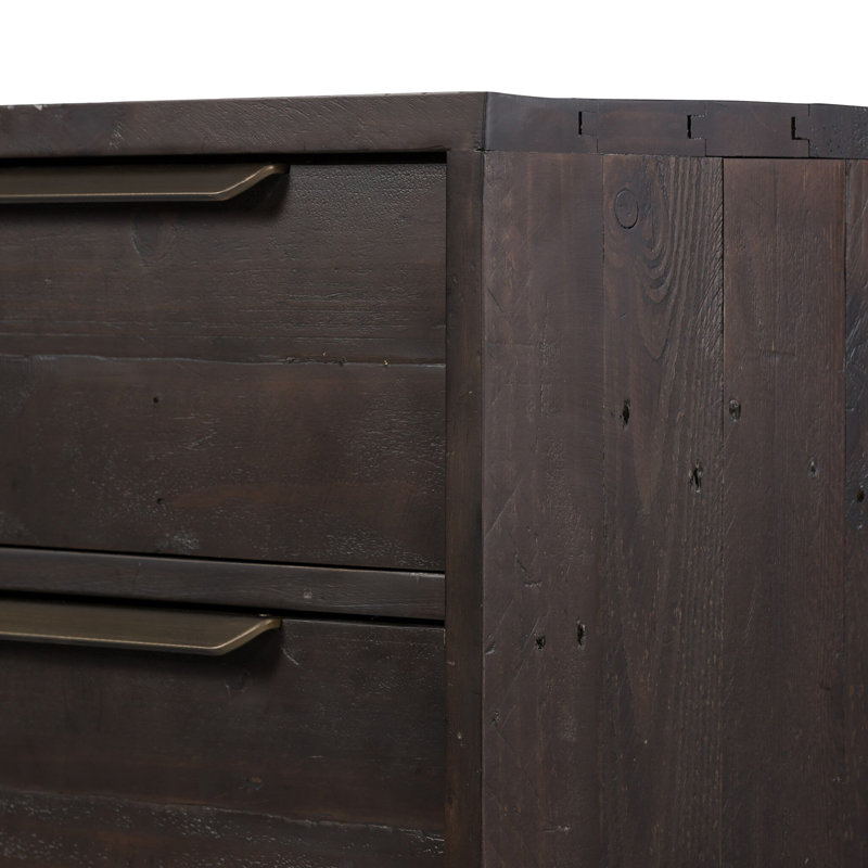 Birchanger 30'' W 3 - Drawer Dresser, Black