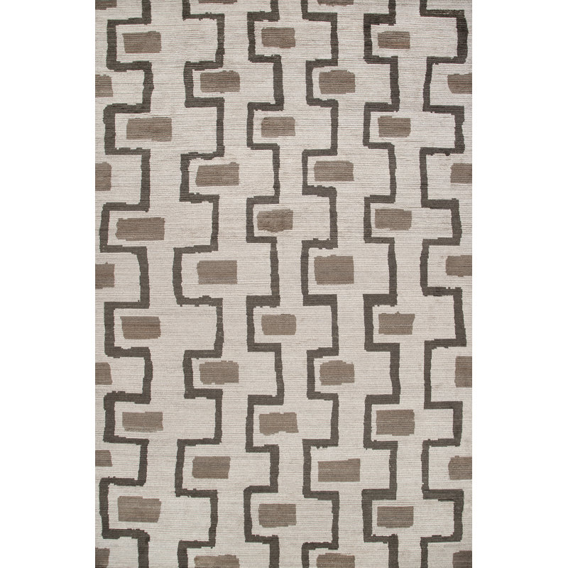 Bariloche Handmade Kilim Wool Area Rug, Rectangle 10' x 14'