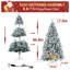 Sapin de Noël vert floqué / givré-888706537