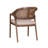 Aliha 19'' H Foam Padding Upholstered Cane Back Side Chair-1461484104