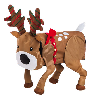Reindeer Nylon Mailbox Cover