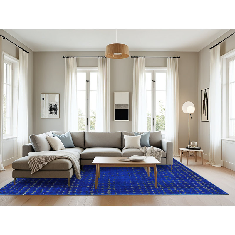 Tapis multicolore Veston, Rectangle 8 pi x 10 pi