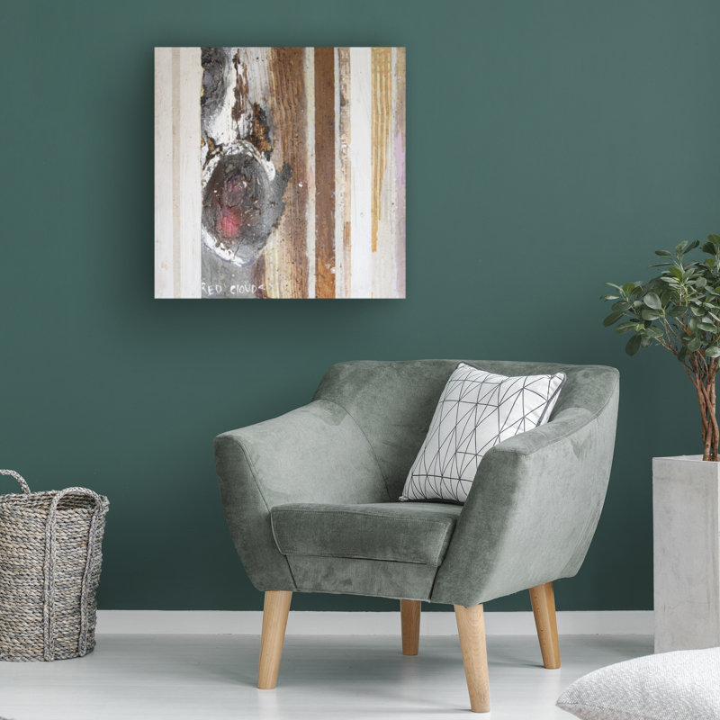 «Textured Grain VI», impression sur toile, H 35 po x l 35 po x P 2 po