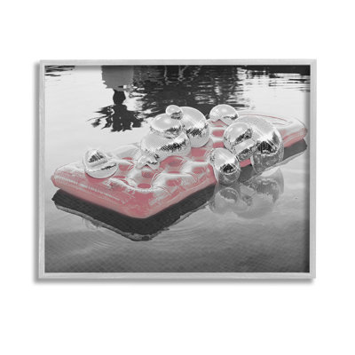 DiscoBallesPoolFloatGicleeArtbyZiweiLi
