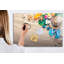 Magnetic Memo Board Whiteboard - 90 x 60 cm - With Marker and Magnets - Summer accessories