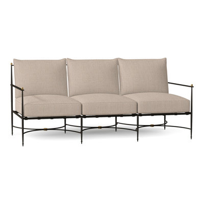 Roma 77" Wide Outdoor Patio Sofa