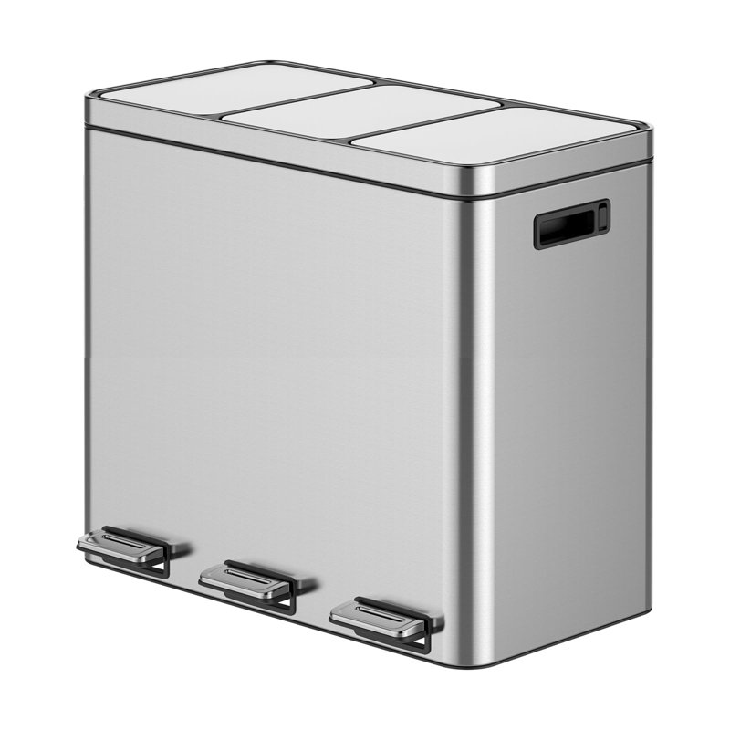 Kitchen Trash Can, Gallon Garbage Can, 16
