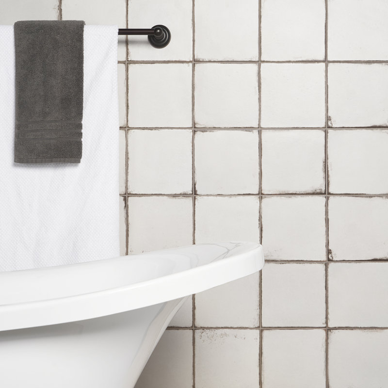 San Luis 7.87 in. x 7.87 in. Matte Porcelain Floor and Wall Tile (10.32 Sq. Ft. / Case), White