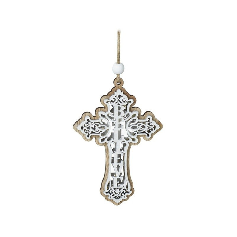 Hanging Believe Cross