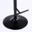 Tabourets de bar pivotants en polyuréthane vieilli et rétro avec hauteur de siège réglable, moderne et confortable pour un pub à la maison et un îlot de cuisine