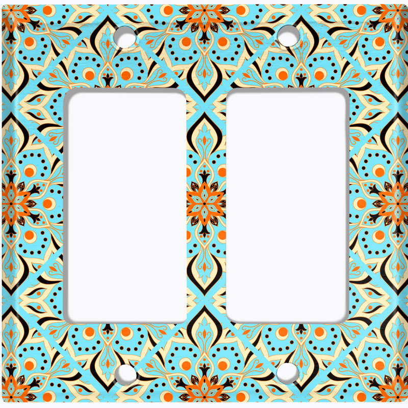 Patterned Rocker Standard Wall Plate